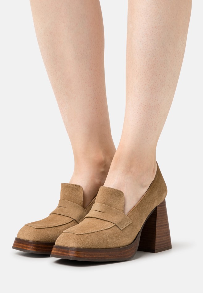 Vegan Noella - Talons Plateforme Gabor | Rose Vif Exclusif